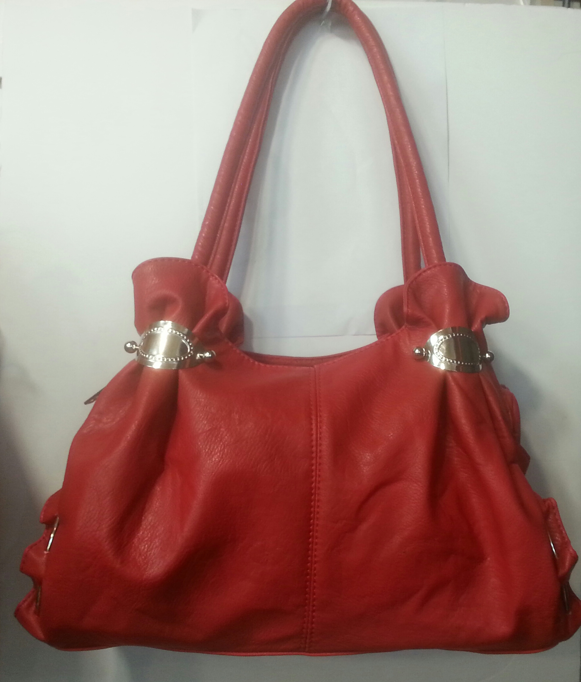 Red Leather Purse 5024