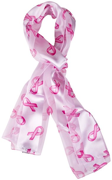 Breast Cancer Silk Scarfs