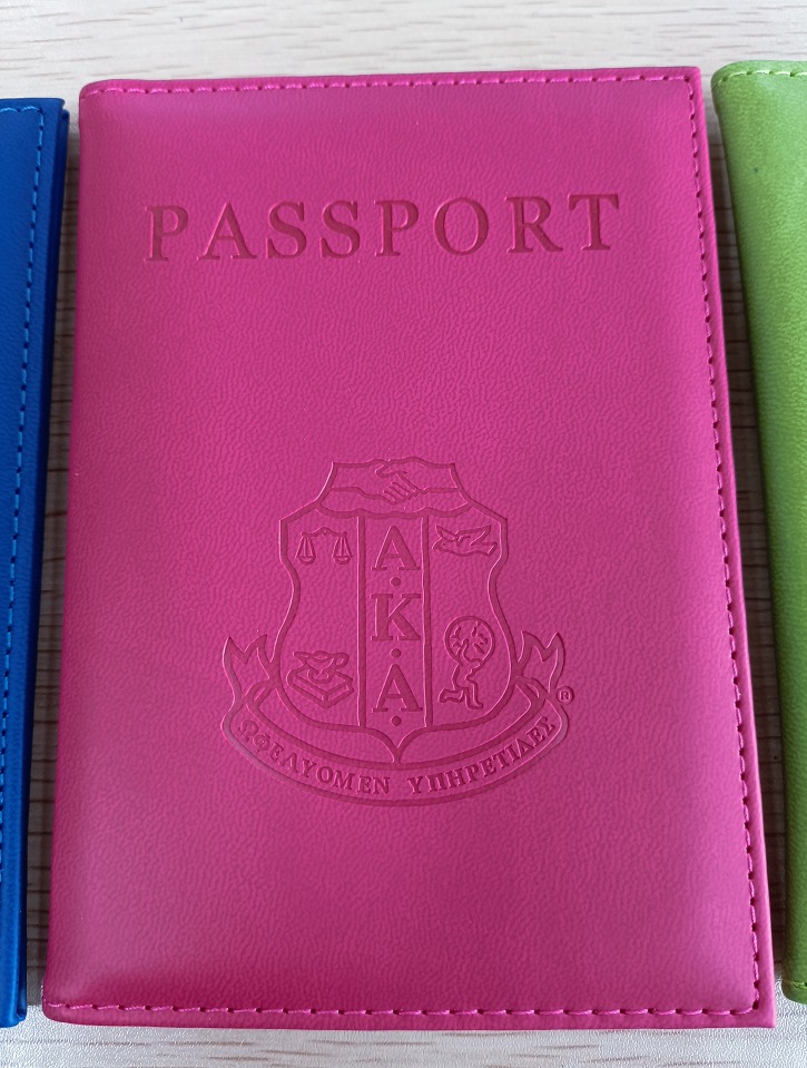 Passport cover Pink