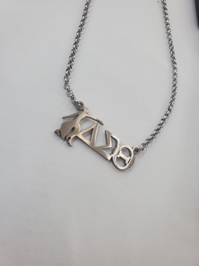 Necklace fortitude  steel