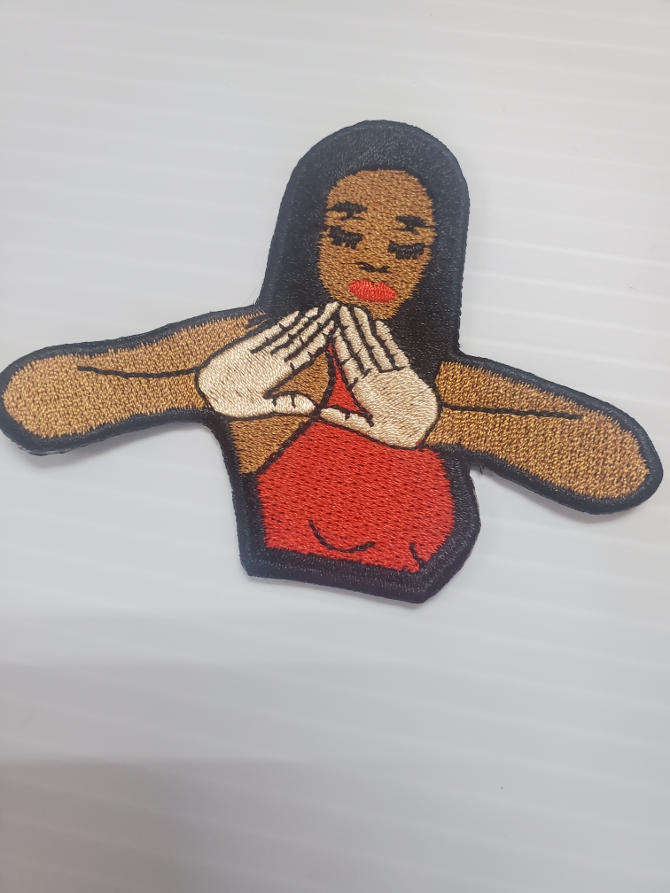 Patch Lady hand