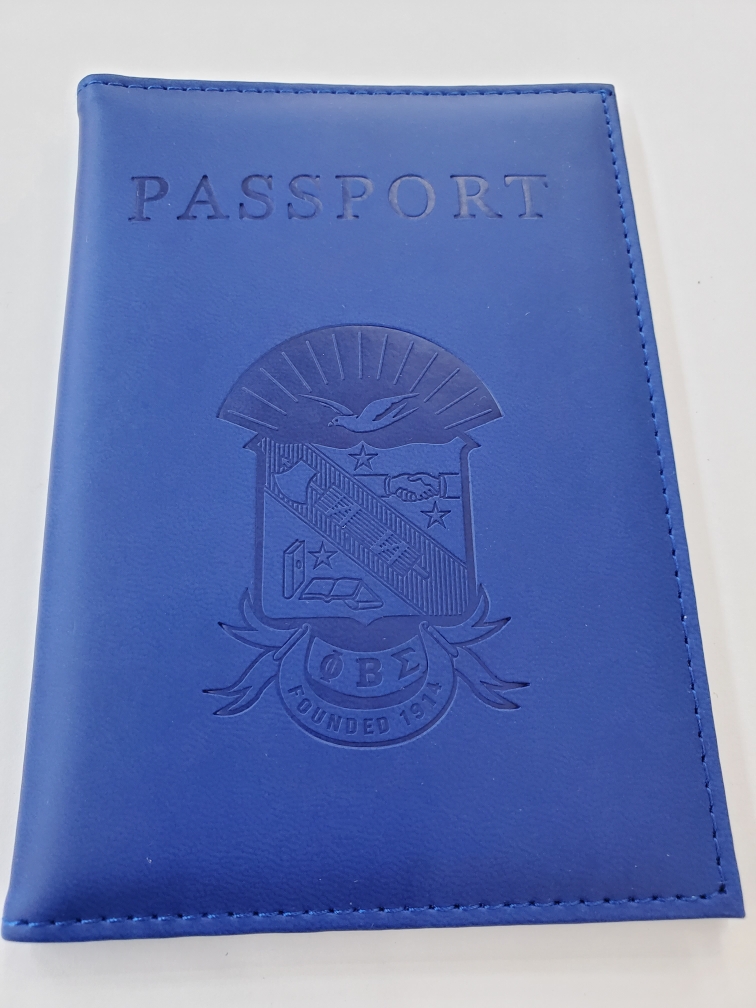 Phi beta sigma Passport cover