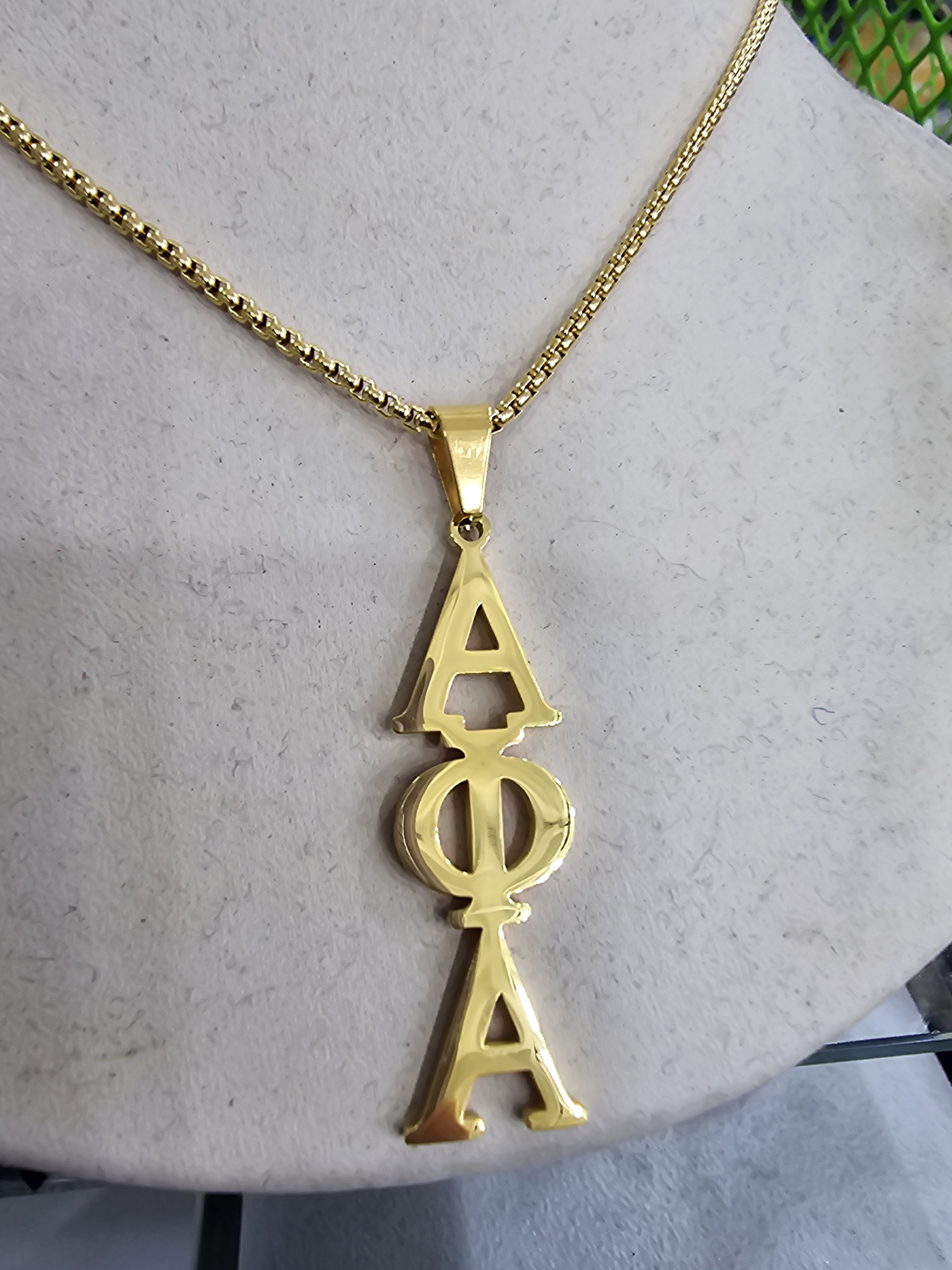 Alpha S.Steel necklace