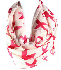 Breast Cancer Infinity Scarf