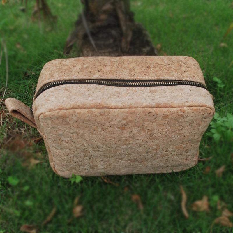 Cork cosmetic bag /Toiletry
