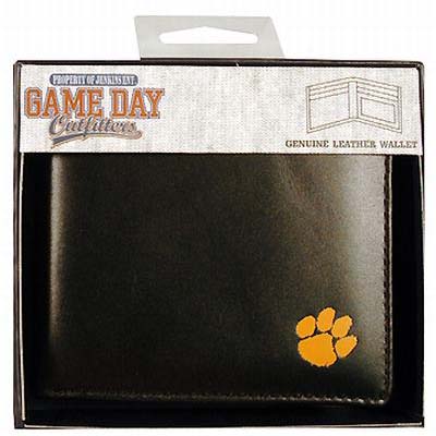 Clemson Small Leather Wallet