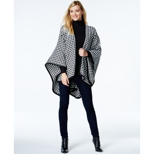 Hounds tooth Poncho