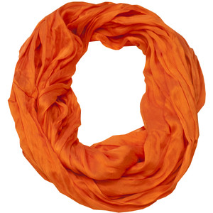 Orange infinity scarf