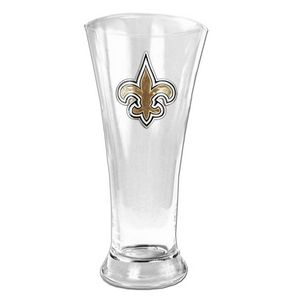 New Orleans Saints 19oz Pilsner Glass (Primary Logo)