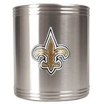 New Orleans Saints Stainless Steel Can Holder (Primary Logo)