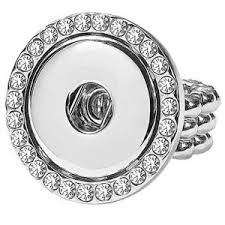 Silver 3 initial Ring