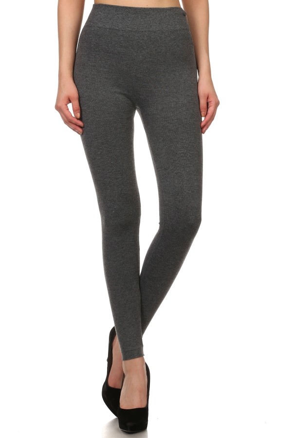French terry leggings Charcoal