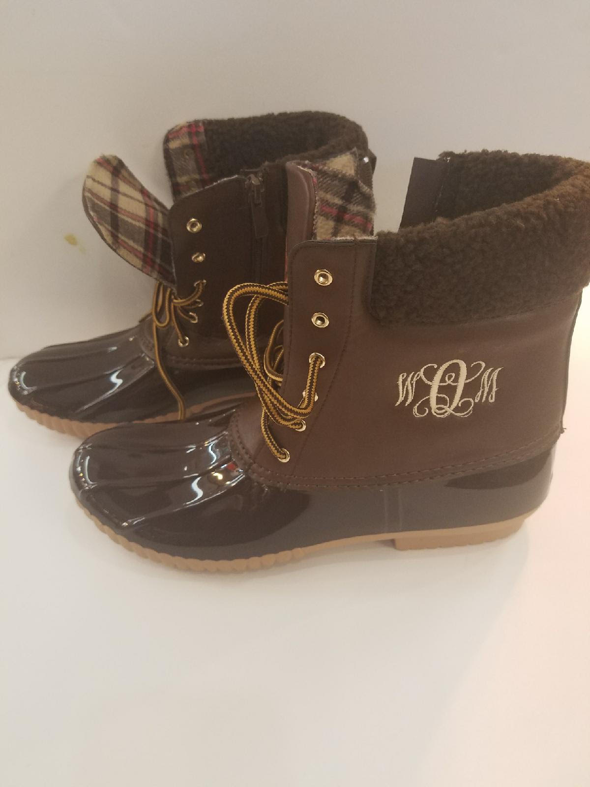 Duck Boots brown